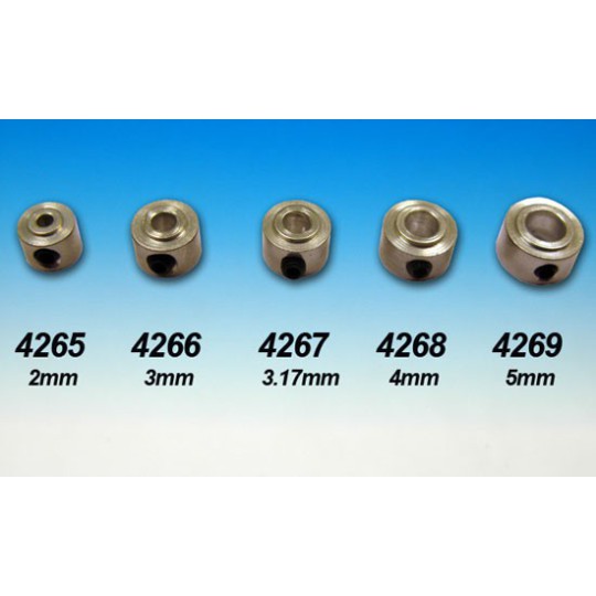 Accessoire embarqué Bague d'arret alu 4mm (10pcs)