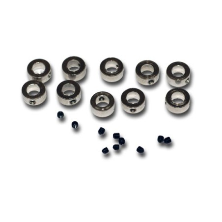 Eingebetteter Zubehör -Arret -Ring 6 mm (10pcs) | Scientific-MHD