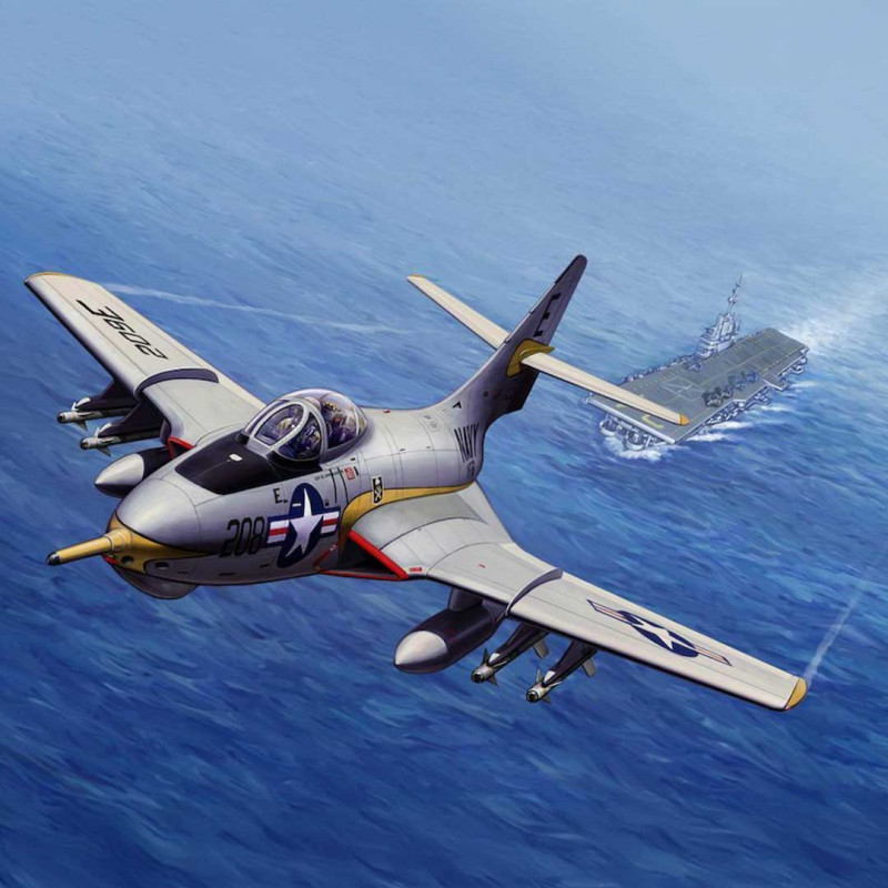 Amazon | キティホークモデル 1/48 F9F-8/F9F-8P クーガー