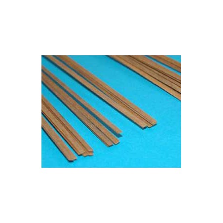 Holzholzmaterial Walnuss 0,5 x 5 x 1000 mm | Scientific-MHD