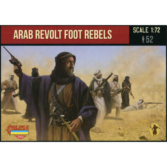 Figurine révolte des rebels arabes 1:72 Figurine révolte des rebels...