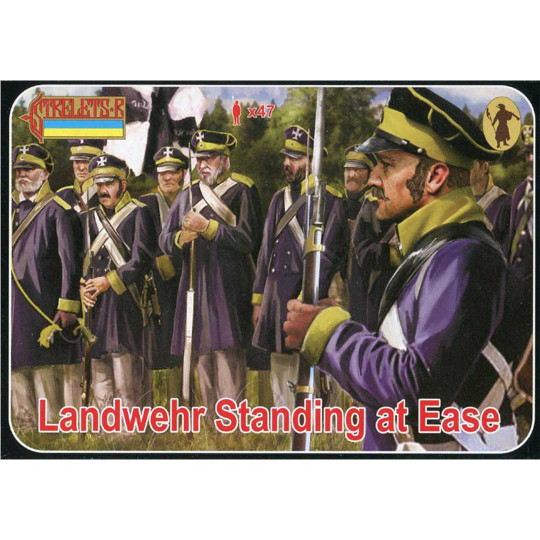 Figurine la landwehr au repos 1:72 Figurine la landwehr au...