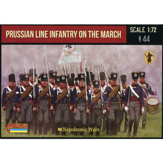 Figurine preußische Linieninfanterie auf dem Vormarsch 1:72 Figurine preußische...