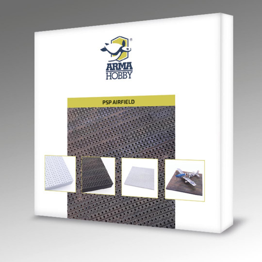 Maquette d’avion en plastique Socle PSP Airfield 1:72 Maquette d’avion en...