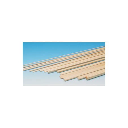 Holzmaterial mit 2 x 4 x 1000 mm Baumstab | Scientific-MHD