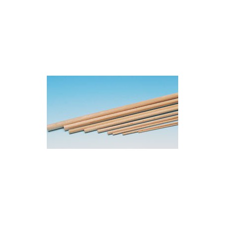 Heter round wood material D.12 x 1000mm | Scientific-MHD