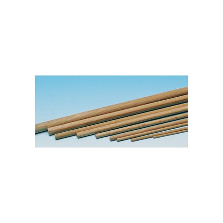 Round Wood material D.10 x 1000mm | Scientific-MHD