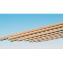 Round Ramin D.10x1000mm wood material | Scientific-MHD