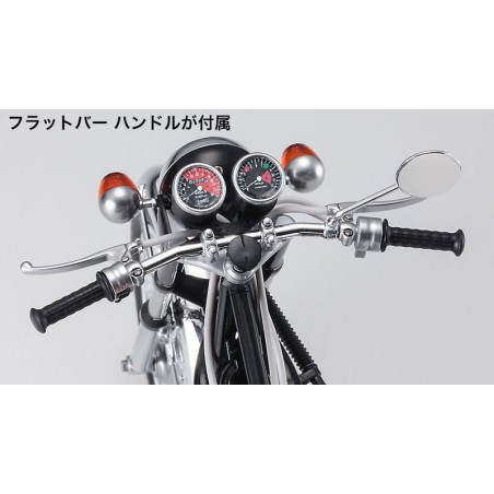 Maquette de moto en plastique Kawasaki 500-SS/MACH III 1/12