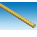 Hex brass brass brass material. 2.38x304mm | Scientific-MHD