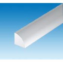 Polystyrene material 1/4RR.2.54x355mm | Scientific-MHD