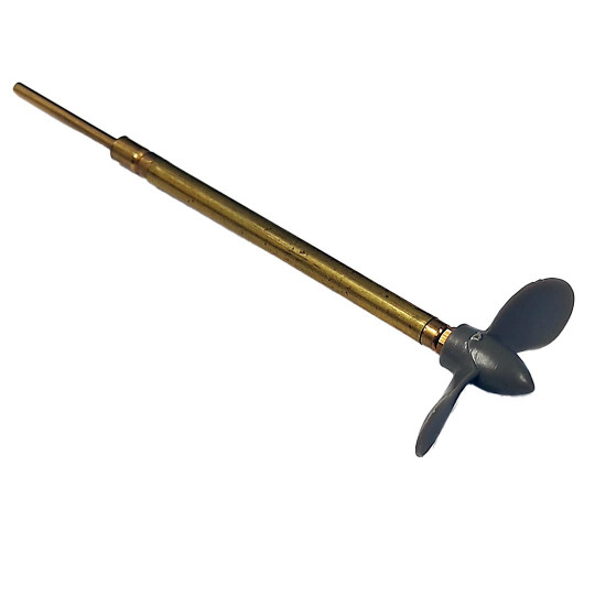 Accastillage de bateau Arbre 4x90mm avec hélice bipale Accastillage de bateau...