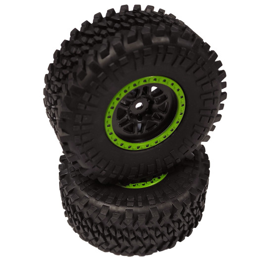 Pièce pour voiture électrique Paire de roues Baja - Desert Buggy pour Micro Mhd Extreme Pièce pour voiture...