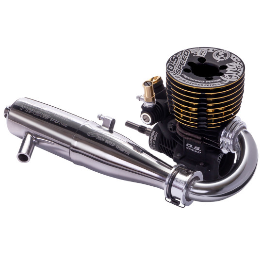 Funkgesteuerter Verbrennungsmotor O.S. SPEED B2105 ONGARO W.C. V3 COMBO SET Funkgesteuerter...