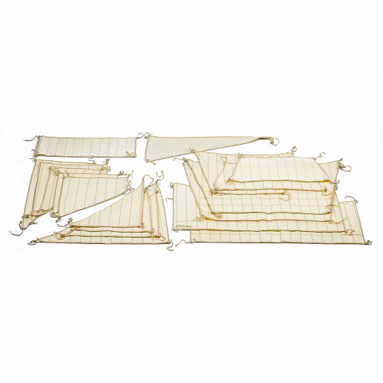 Accastillage de bateau Voiles pour Le Norske Love 1:75 Accastillage de bateau...