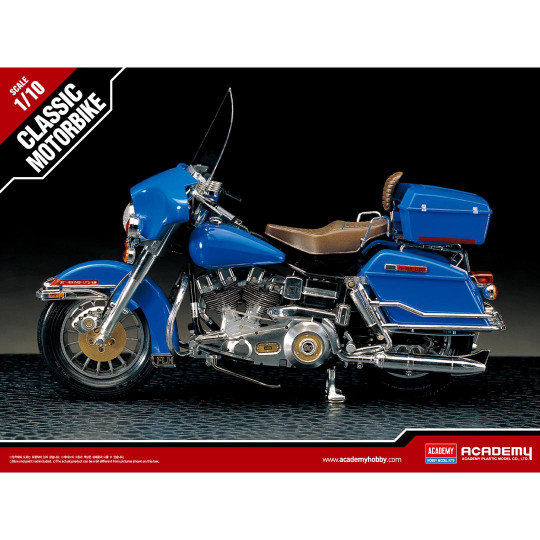 Maquette plastique de moto Harley Davidson Classic 1:10 Maquette plastique de moto...