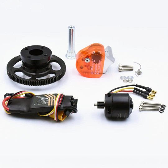Pièce pour moteur thermique Kit option démarreur électrique pour moteur Ephil 76cc Pièce pour moteur thermique...