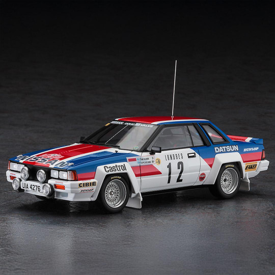Maquette plastique de voiture Nissan 240RS (BS110) « 1983 Monte Carlo Rally » 1:24 Maquette plastique de...
