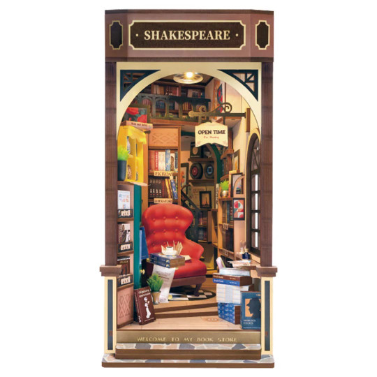 Puzzle 3D intermédiaire Serre-livre Le coin lecture Puzzle 3D intermédiaire...