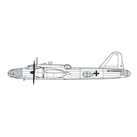 Kunststoffebene Modell KI67 Typ 4 Schwerer Bomber 1/72 | Scientific-MHD