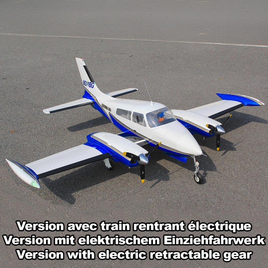 Cessna 310 ARF giant scale 2.05m radio-controlled thermal aircraft with electric retractable landing gear Cessna 310 ARF giant scale...