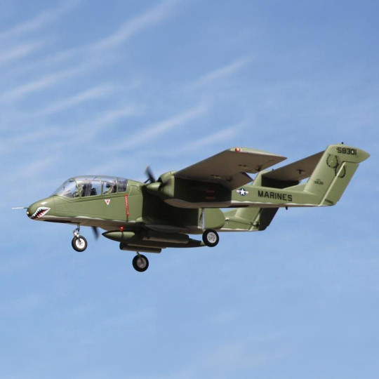 Avion électrique radiocommandé OV-10 BRONCO 1400mm PNP Avion électrique...