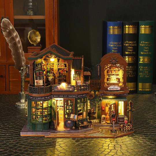 Puzzle 3D maison miniature Twilight Book City Puzzle 3D maison miniature...
