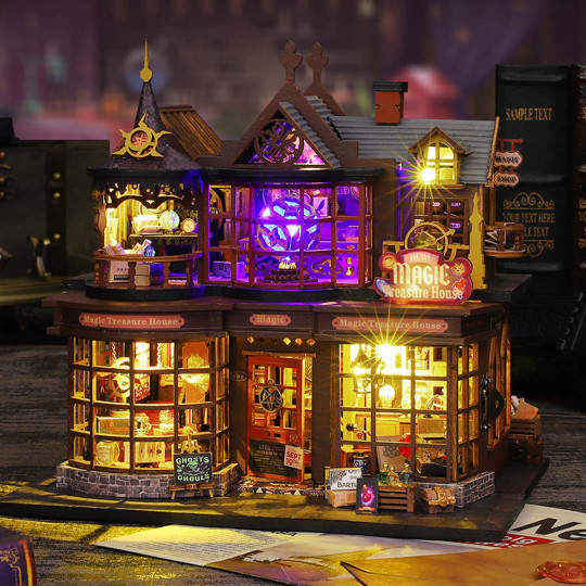 Puzzle 3D maison miniature Magic Treasure House Puzzle 3D maison miniature...