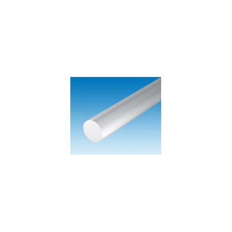 Round polystyrene material D.0.63x355mm | Scientific-MHD