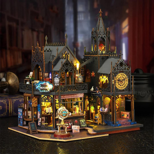 Puzzle 3D maison miniature Holo Magic City Puzzle 3D maison miniature...