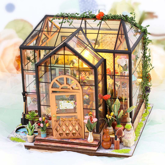 Puzzle 3D maison miniature JENNY'S GREEN HOUSE Puzzle 3D maison miniature...