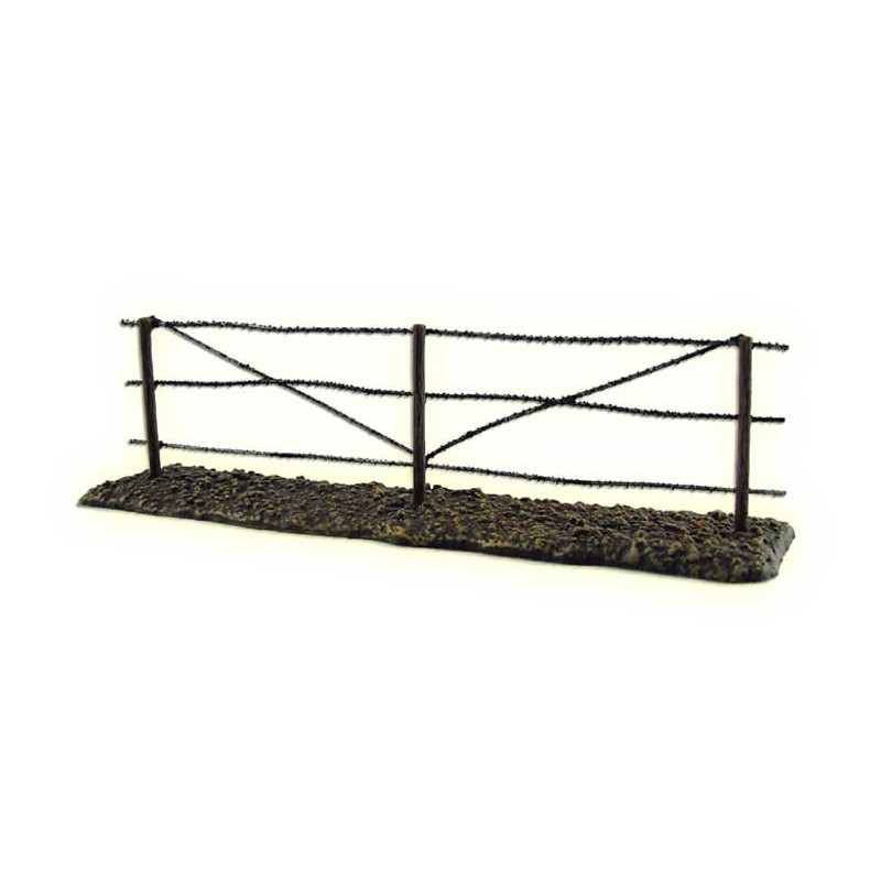 Maquette Diorama montéee et peinte BARRIERRESBARBELES 1/48