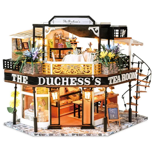 3D-Puzzle Miniaturhaus Duchess Tea Room 3D-Puzzle Miniaturhaus...