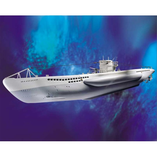 Elektrisches elektrisches Boot U-Boot Typ VII + Motorisierungskit Elektrisches elektrisches Boot U-Boot Typ VII VII | Scientific-MHD