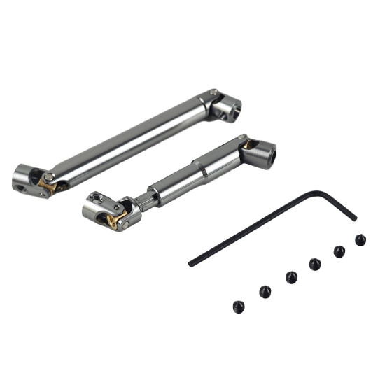Pièce pour voiture électrique Option cardans métalliques pour Jeep Willys 1:10 Pièce pour voiture...