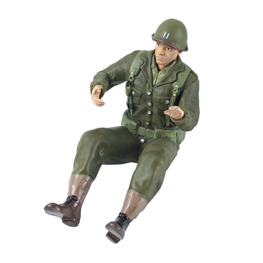 Pièce pour voiture électrique Option Figurine pilote pour Jeep Willys 1:10 Pièce pour voiture...