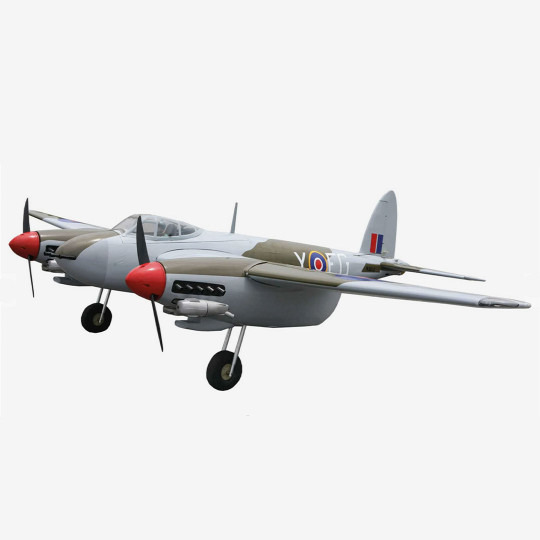 Avion thermique radiocommandé DH Mosquito 46-55 ARF Avion thermique...