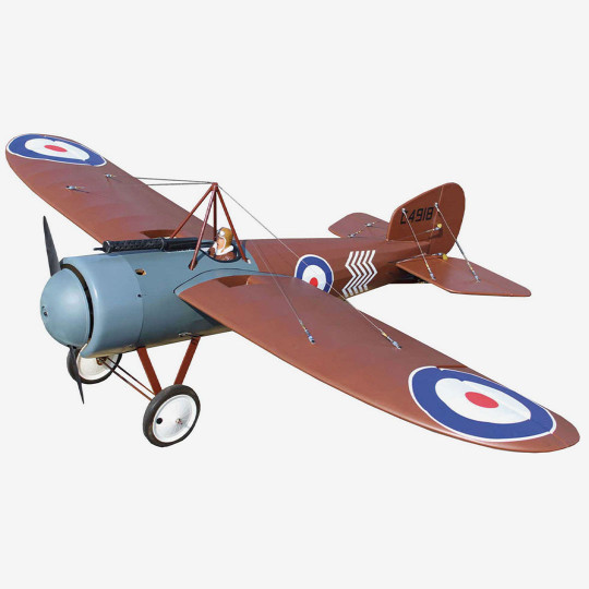 Avion thermique radiocommandé Bristol M1C Monoplane 1/4 ARF Avion thermique...