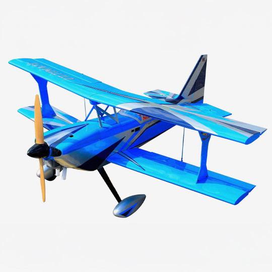 Avion thermique radiocommandé ULTIMATE Biplane 20cc ARF Avion thermique...