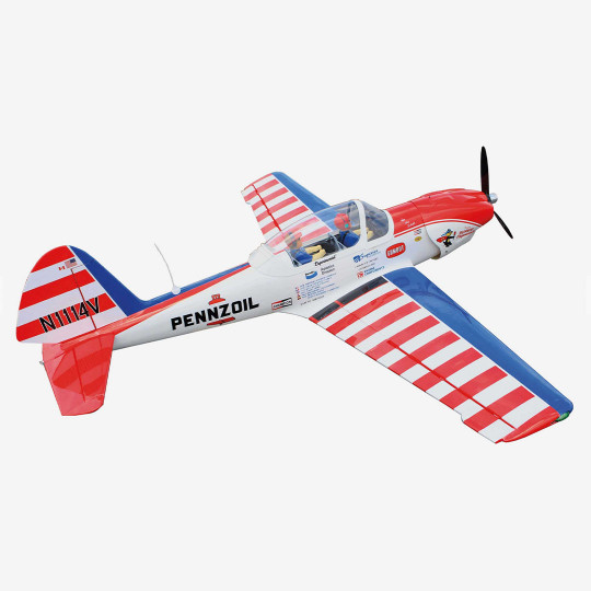 Avion thermique radiocommandé Super Chipmunk Art Scholl’s 35-40cc / EP ARF Avion thermique...