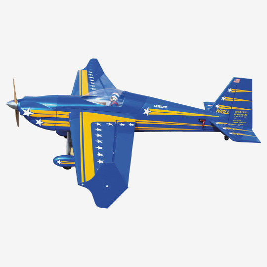 Avion thermique radiocommandé Laser 200 35-40cc 3D Aerobatics ARF Avion thermique...
