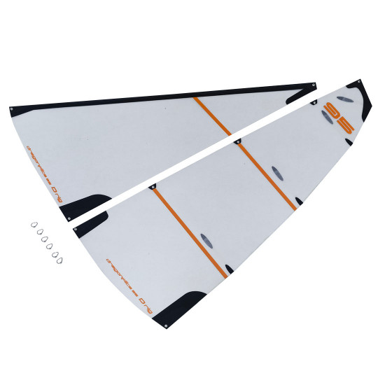 Pièce pour voilier radiocommandé Voiles D 2024 en Mylar pour DF95 V1 V2 et V3 Pièce pour voilier...