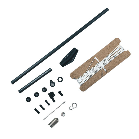 Radio controlled sailboat part A jib boom and accessories 2024 DF95 V1 V2 V3 Radio controlled sailboat...