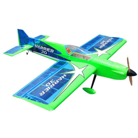 Avión térmico radiocontrol Harrier 3D FunFly 1.5m 15-20cc ARF (Versión Reforzada) Avión térmico radiocontrol...