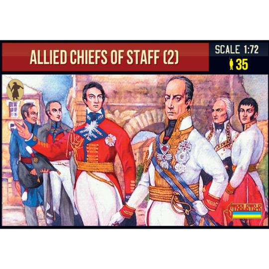 Figurine Allied chiefs of staff (2) 1:72 Figurine Allied chiefs of...