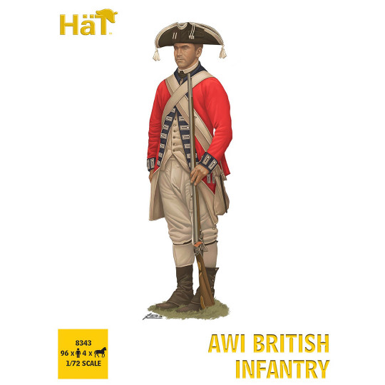Figurine AWI BRITISH INFANTRY 1/72 Figurine AWI BRITISH...