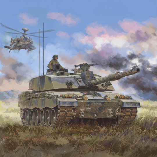 British Challenger II MBT...