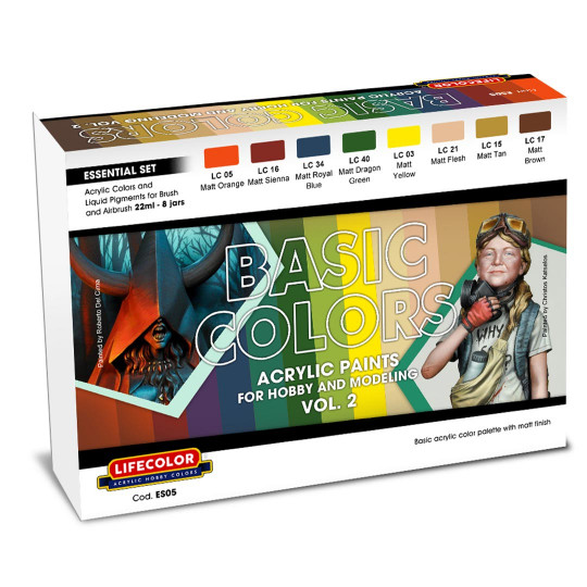 Peinture acrylique COULEURS BASIQUES Vol.2 Peinture acrylique COULEURS...