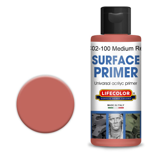 Peinture acrylique APPRET ROUGE MARRON (PRIMER) 100ml Peinture acrylique APPRET...