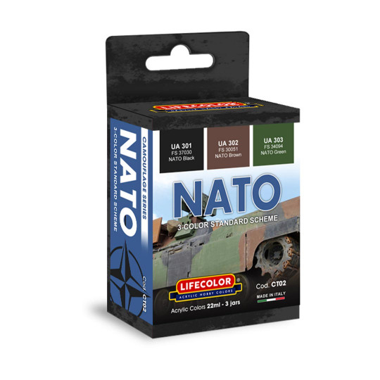 Peinture acrylique CAMOUFLAGE OTAN Peinture acrylique...